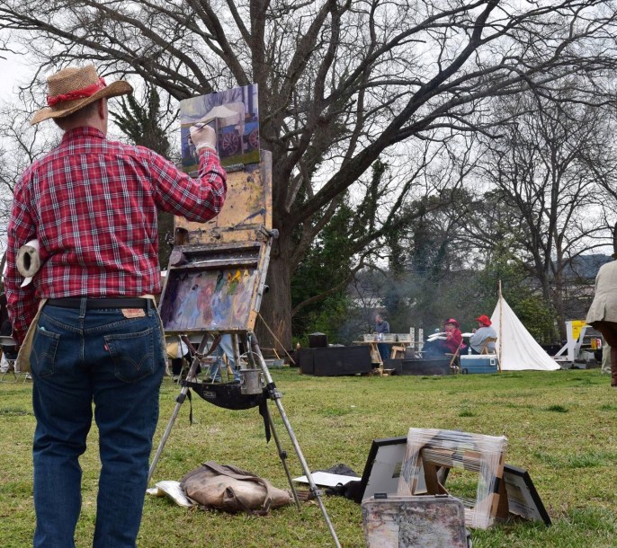 2017 03 11 Western Art Museum - Man Painting